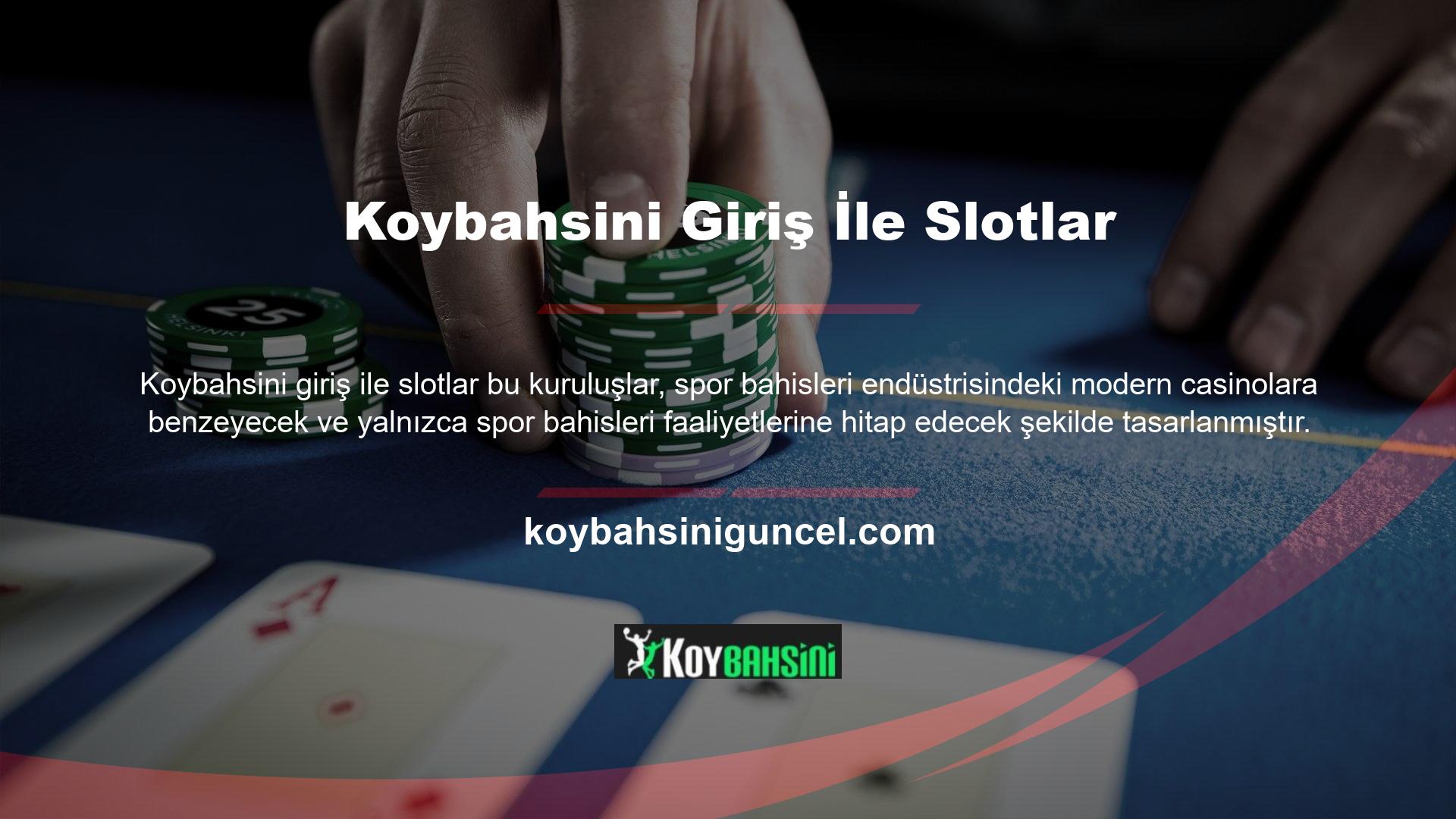 Koybahsini Casino'nun E-spor bölümü, başta futbol tutkunları olmak üzere birçok spor tutkununun ana çekim noktası olduğundan, bu şirketler ve yerel kuruluşlar milyonlarca bahisçiyi çekmeyi amaçlamaktadır